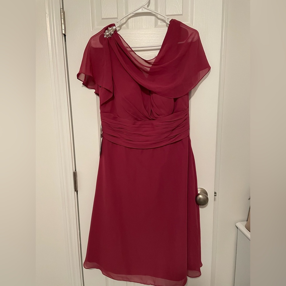 Women’s Dress from Azazie. Size 12, Color Mulberry. New with Tags